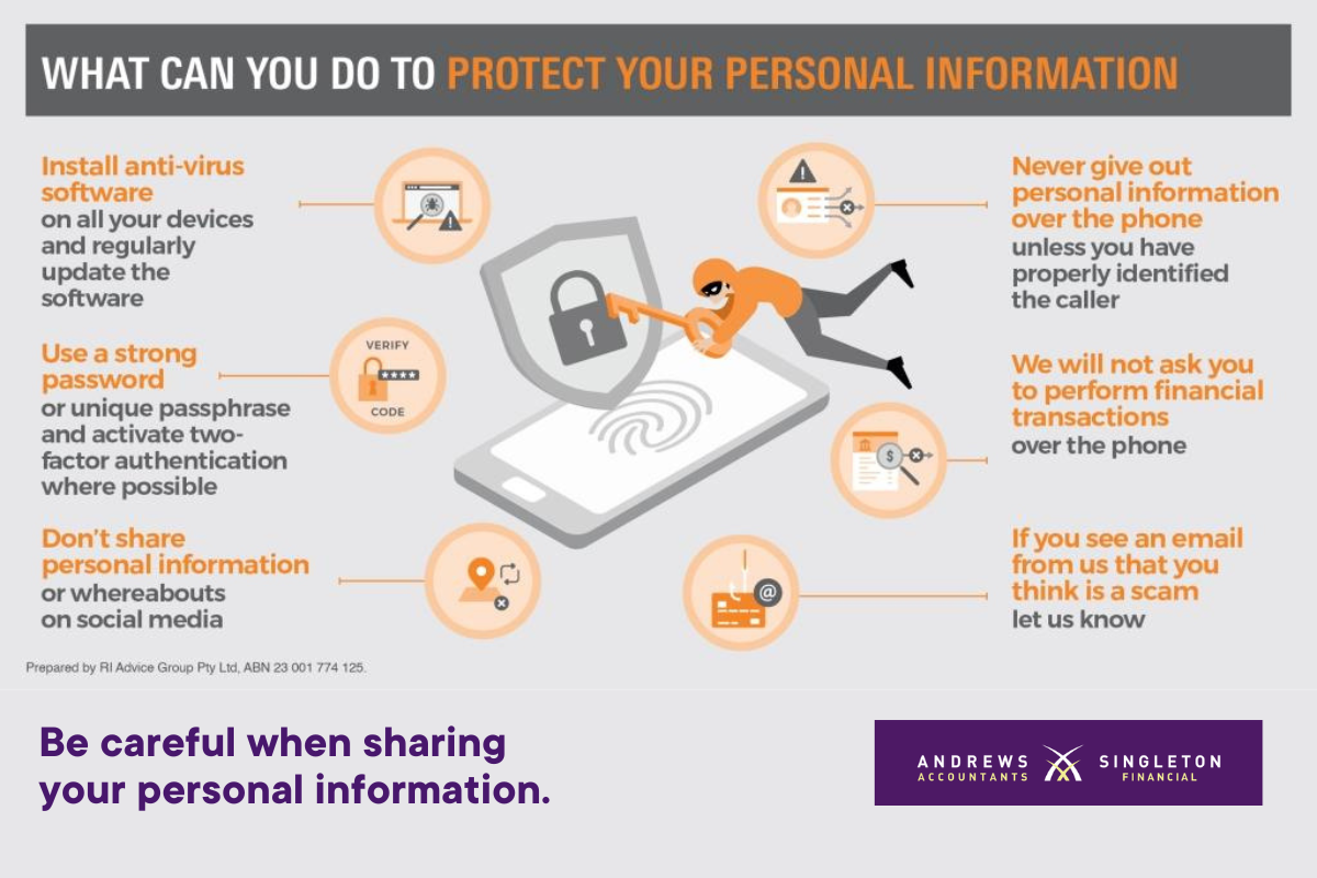 Cyber security - looking after your personal information